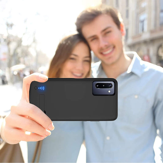 Zunanja baterija v obliki ohišja Techsuit Power Pro Battery za Samsung Galaxy Note 10 5G N971 / Note10 N970, 5000mAh, črna