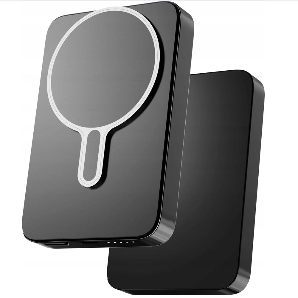 Zunanja baterija Wireless 3MK MagSnap Go, 10000mAh, 20W, PD + FQI, 1 x QI - 1 x USB-C, Siva