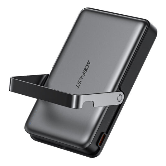 Zunanja baterija Acefast M17, 10000mAh, 22.5W, PD + FQI, 1 x QI - 1 x USB-C, črna