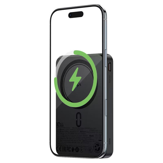 Zunanja baterija Acefast M31, 10000mAh, 22.5W, QC + PD + FQI, 1 x QI - 1 x USB-A - 2 x USB-C, črna