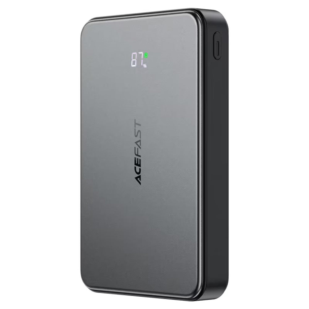 Zunanja baterija Acefast M31, 10000mAh, 22.5W, QC + PD + FQI, 1 x QI - 1 x USB-A - 2 x USB-C, črna