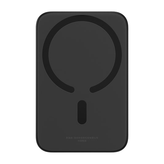 Zunanja baterija Baseus Mini Air, 6000mAh, 20W, PD + FQI, 1 x QI - 1 x USB-C, črna P10059002113-00
