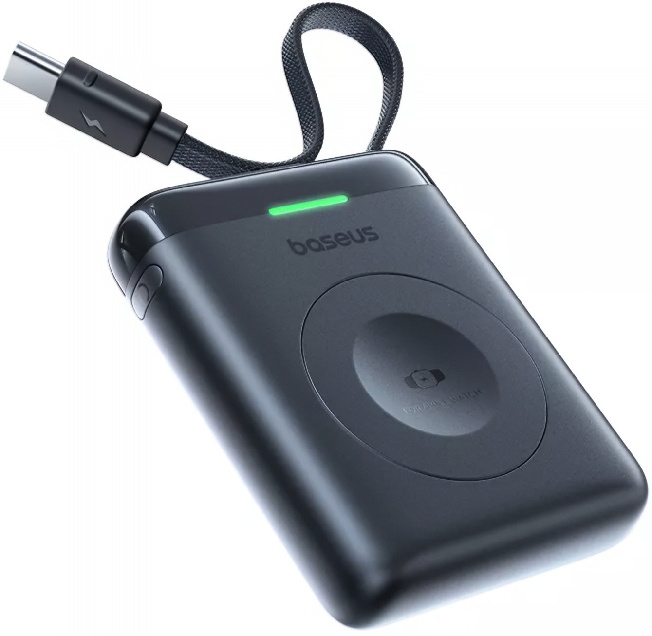 Brezžična zunanja baterija Baseus EnerFill FW11 za Apple Watch Series, 1640mAh, 5W, 1 x QI, črna E0205301