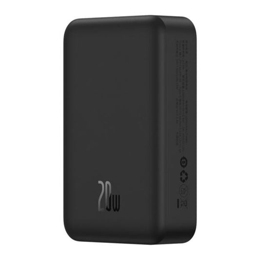 Brezžična zunanja baterija Baseus EnerFill FM41, 20000mAh, 20W, PD - FQI, 1 x QI - 1 x USB-C, črna E0027U00
