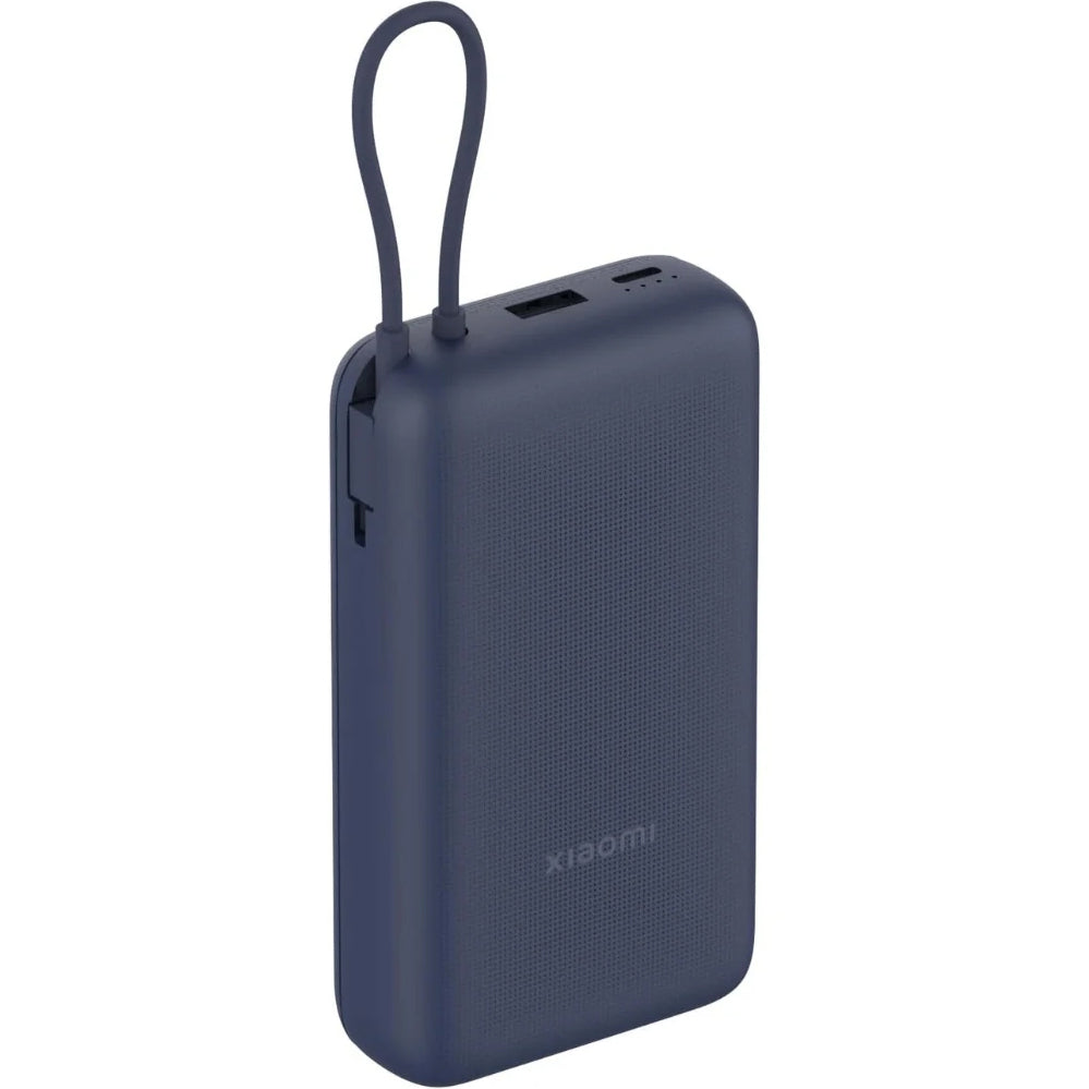 Zunanja baterija Xiaomi, 20000mAh, 33W, QC + PD, 1 x USB-A - 2 x USB-C, Modra BHR8975GL