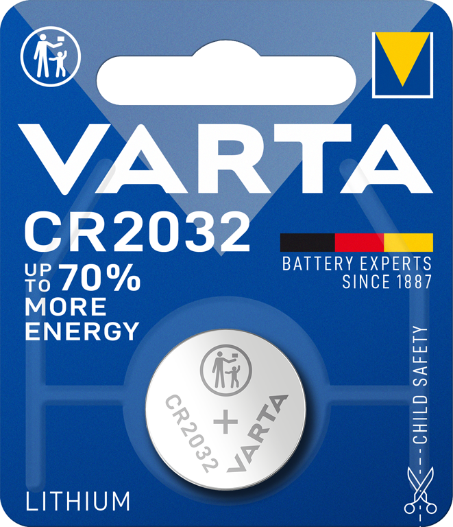 Baterija Varta, CR2032