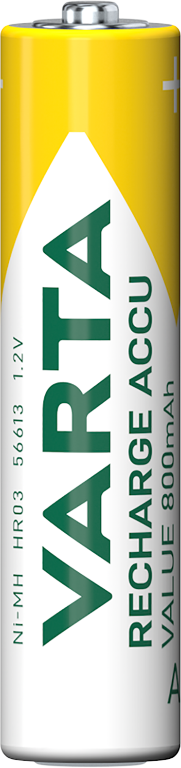 Varta Professional akumulatorska baterija, AAA / LR3, 800 mAh, komplet 4 kosov