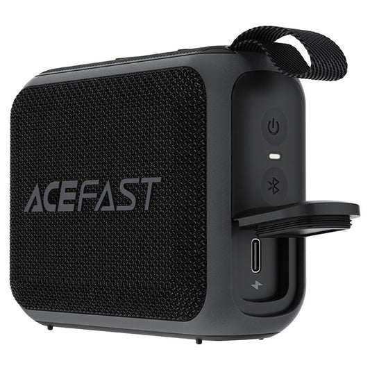 Prenosni Bluetooth zvočnik Acefast K4 Go, 5W, vodoodporen, črn