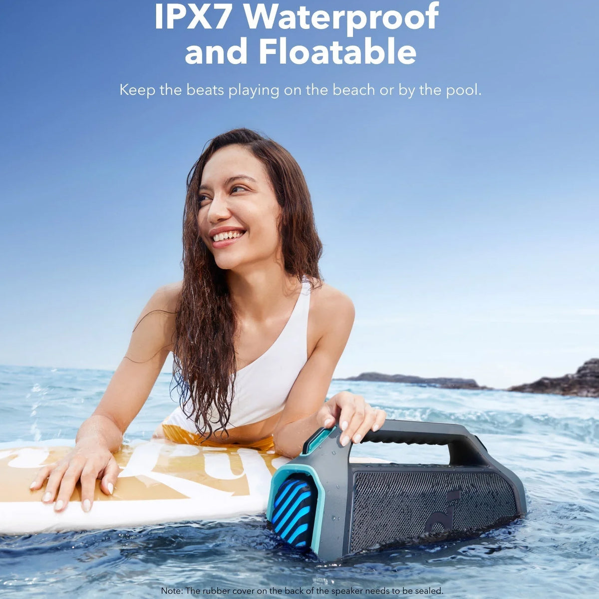 Prenosni Bluetooth zvočnik Anker SoundCore Boom 2 Plus, 140W, TWS, RGB, vodoodporen, modra A3134031