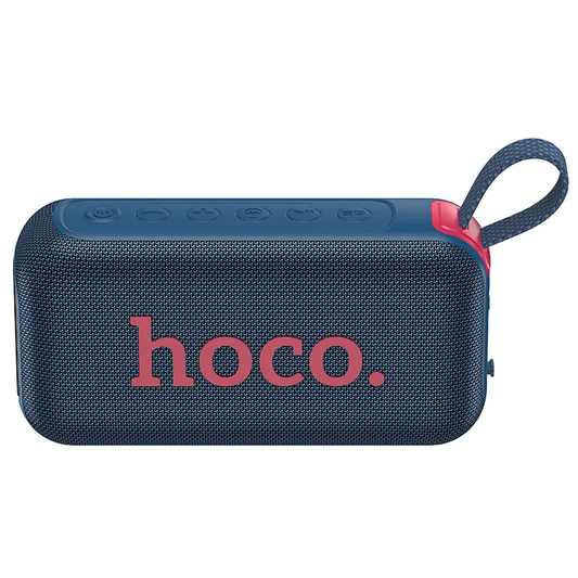Prenosni Bluetooth zvočnik HOCO HC32, 2 x 10W, TWS, RGB, Mornarsko modra