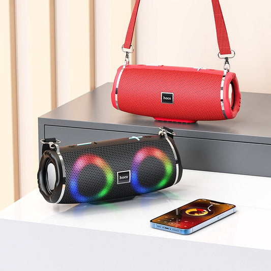 Prenosni Bluetooth zvočnik HOCO HC12, 10W, RGB, vodoodporen, črn