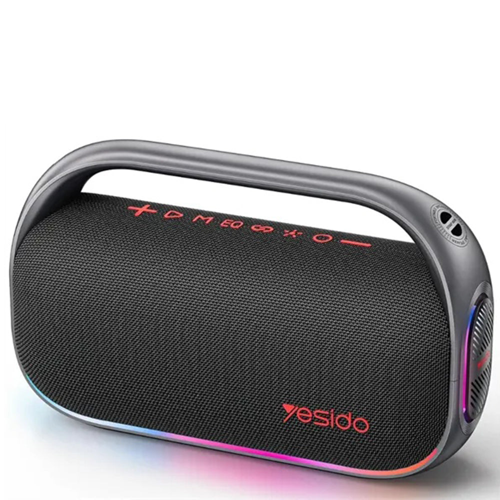 Prenosni Bluetooth zvočnik Yesido YSW31, 80W, RGB, črn