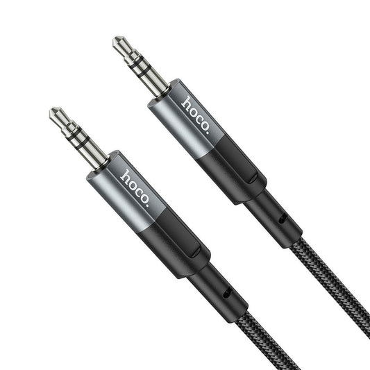 Avdio kabel 3.5mm - 3.5mm HOCO UPA23, 1m, siv