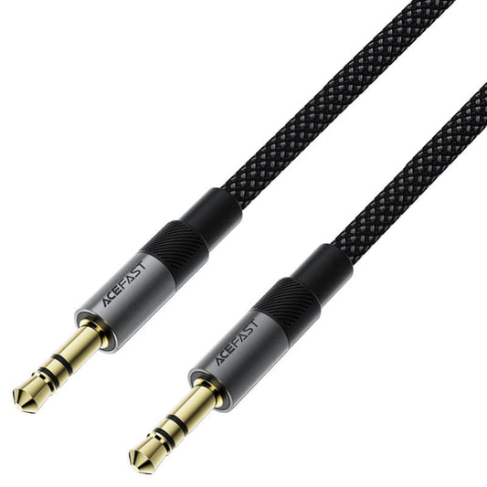 Audio kabel 3.5mm - 3.5mm Acefast J10, 1m, črn