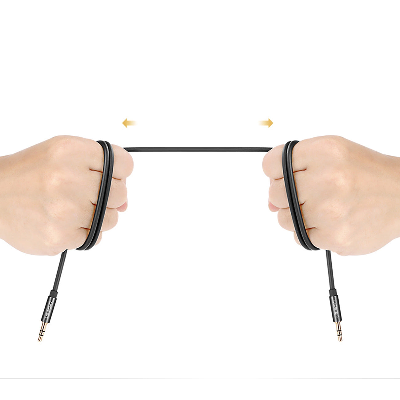 Audio kabel 3.5mm - 3.5mm UGREEN AV119, 1m, črn