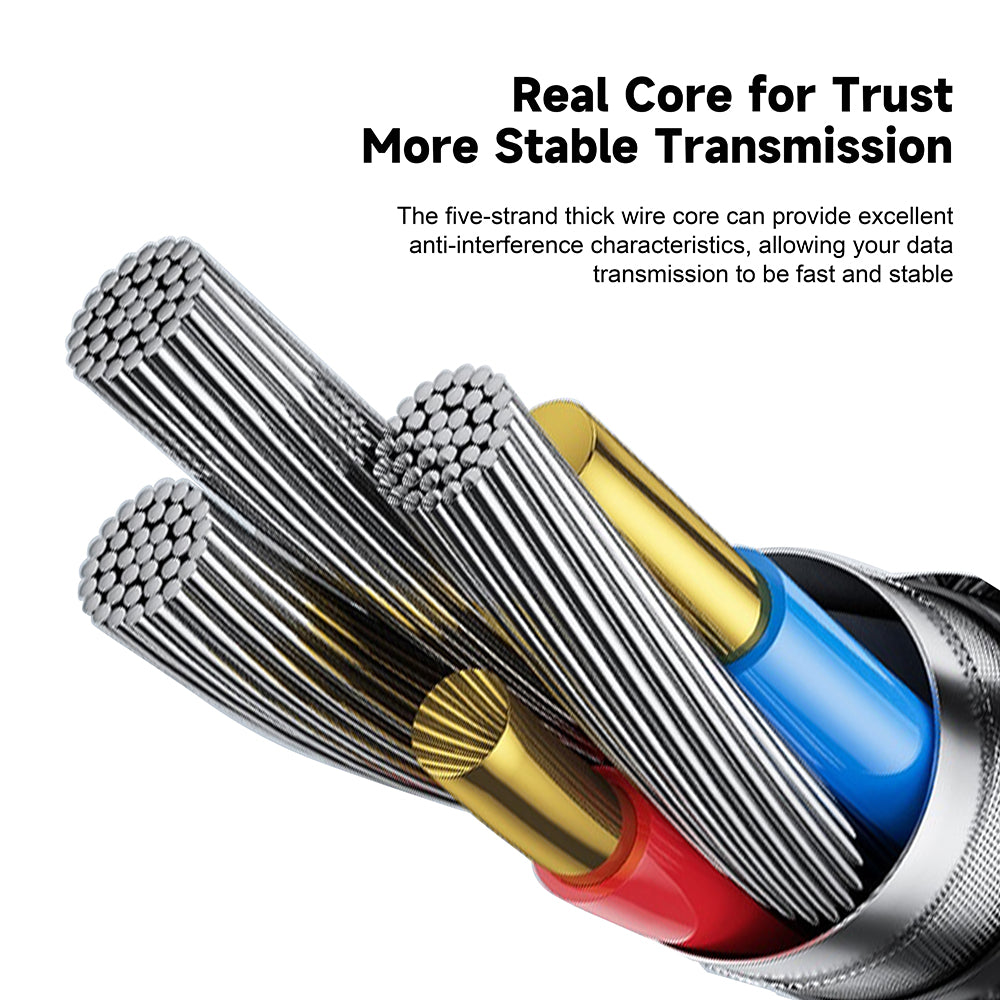 Audio kabel Lightning - 3.5mm Lito LA01L, 1m, črn