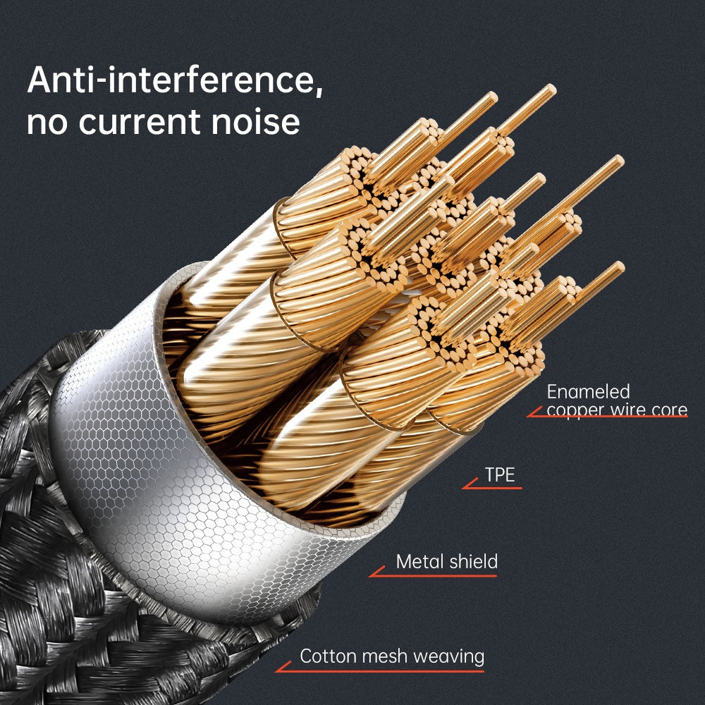 Audio kabel Lightning - 3.5mm McDodo CA-0890, 1.8m, Črn