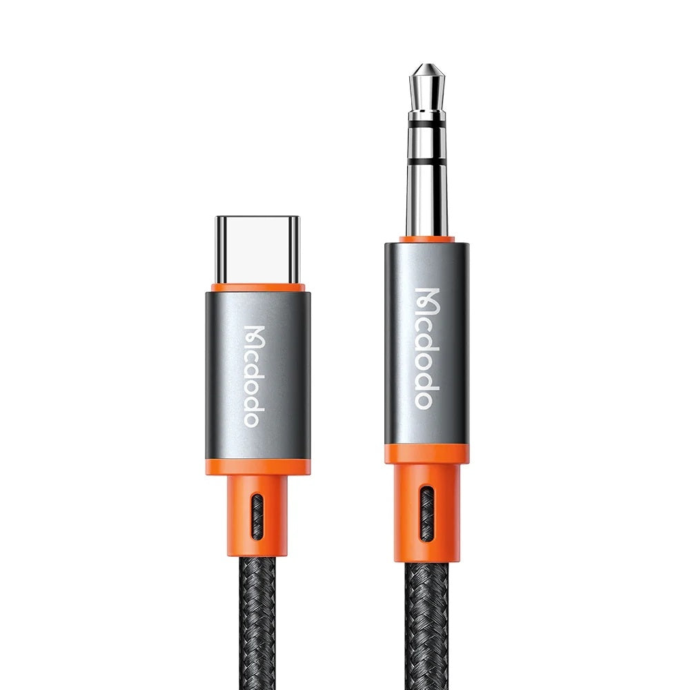 Audio kabel USB-C - 3.5mm McDodo CA-0900, 1.8m, črn
