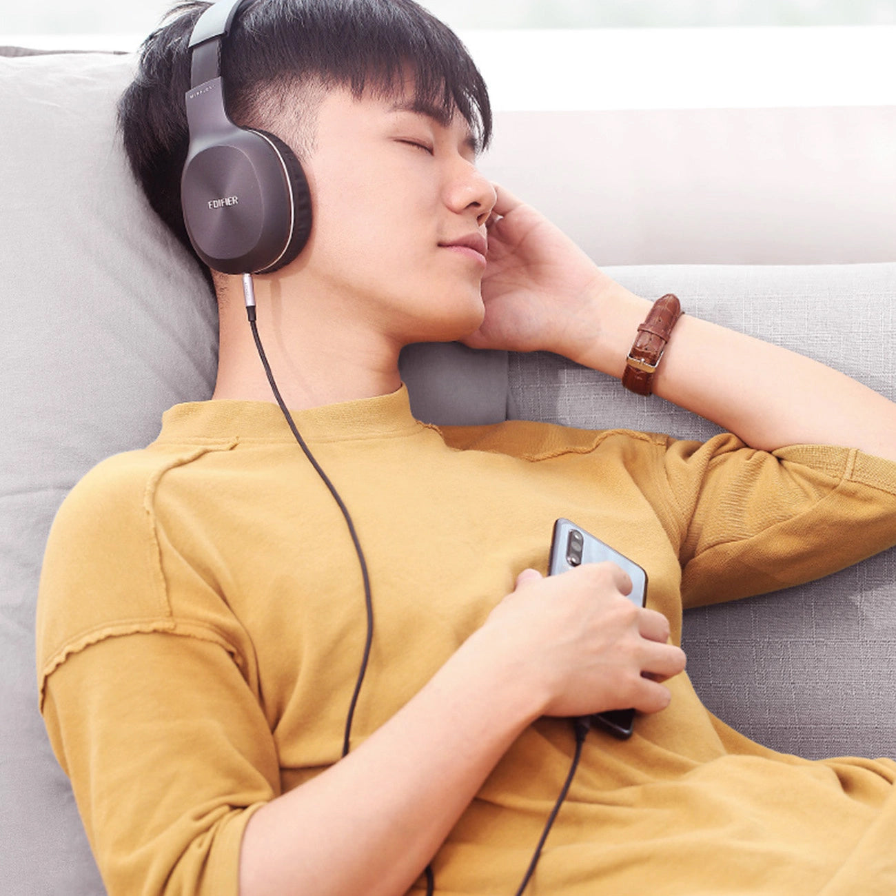 Audio kabel USB-C - 3.5mm UGREEN AV143, 1m, Siv