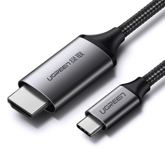 Zvočni in video kabel USB-C - HDMI UGREEN MM142, 1,5 m, črn