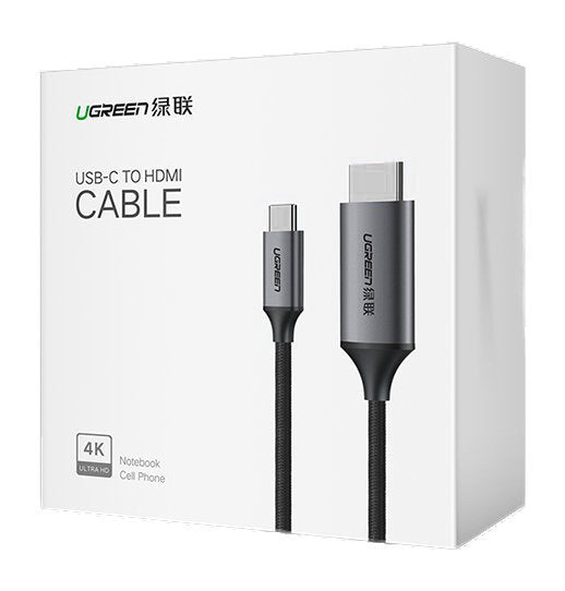 Avdio in video kabel USB-C - HDMI UGREEN MM142, 1.5m, črn