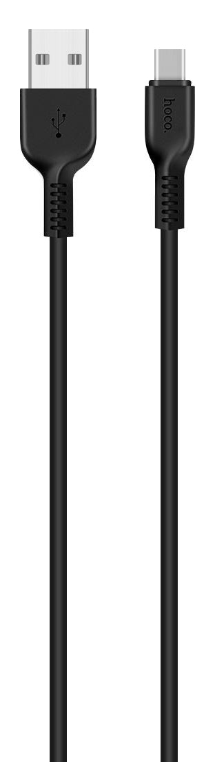 Podatkovni in polnilni kabel USB-A - USB-C HOCO Flash X20, 18 W, 1 m, črn