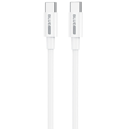 Podatkovni in polnilni kabel USB-C - USB-C BLUE BLUE Power BBX44, 100 W, 1 m, bel