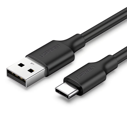 USB-A - USB-C podatkovni in polnilni kabel UGREEN US287, 60W, 1m, črn