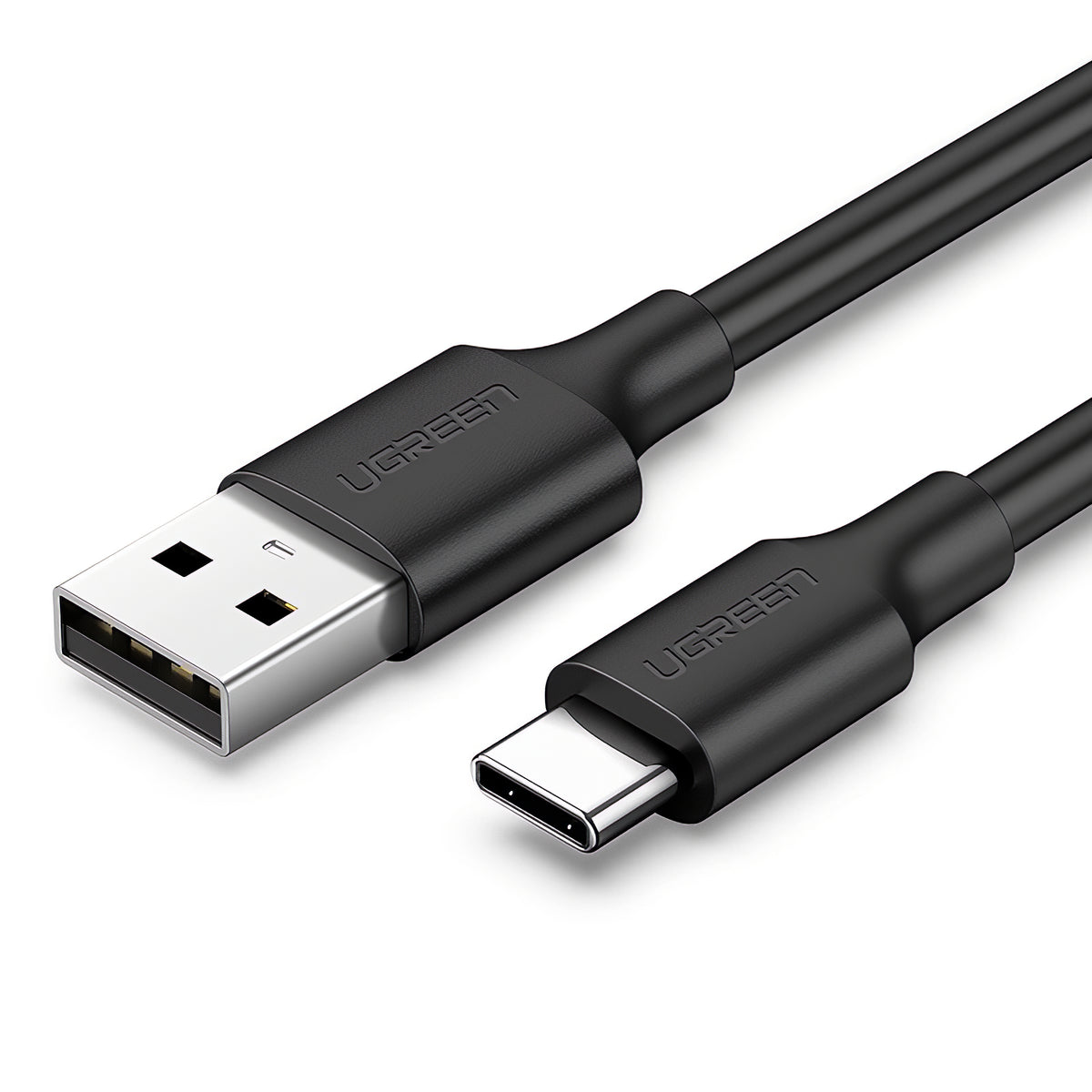 Kabel za podatke in polnjenje USB-A - USB-C UGREEN US287, 18W, 1.5m, črn