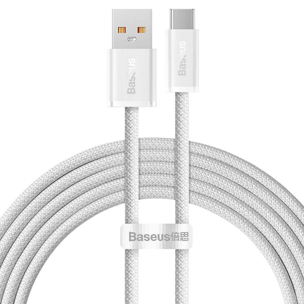 Baseus Dynamic Series Kabel za prenos podatkov in polnjenje iz USB-A v USB-C, 100 W, 2 m, bel CALD000702
