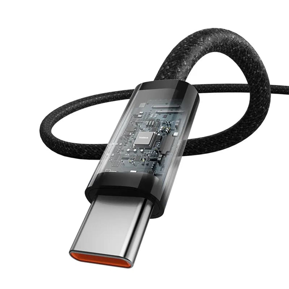 Podatkovni in polnilni kabel USB-C - USB-C Baseus Dynamic 3 Series, 100 W, 2 m, črn P10367000111-01
