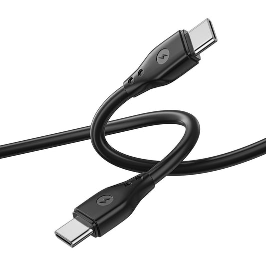 USB-C Data and Charging Cable - USB-C WiWu Wi-C002, 67W, 1m, Black