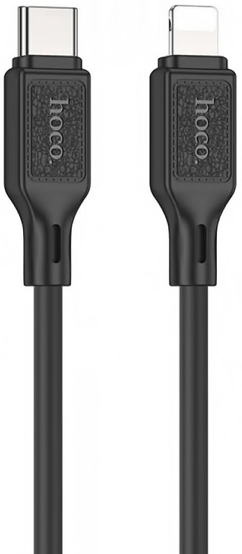 Podatkovni in polnilni kabel USB-C - Lightning HOCO X90, 20 W, 1 m, črn
