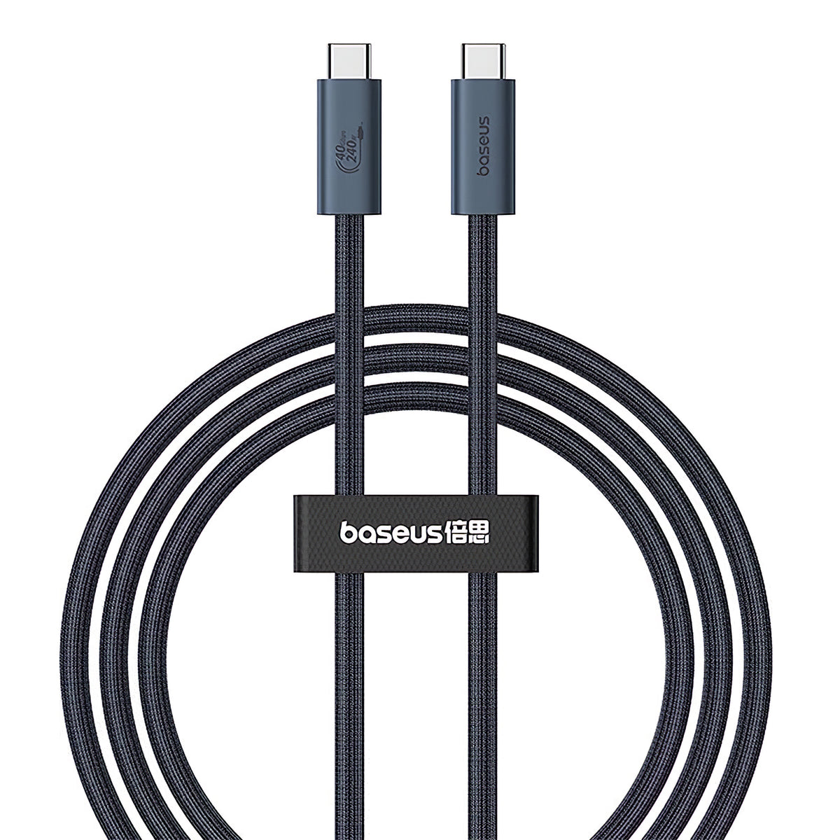 Kabel za podatke in polnjenje USB-C - USB-C Baseus Flash Series II, 240W, 1m, črn P10311803111-00