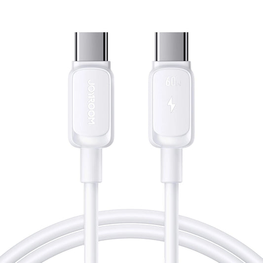 Kabel za podatke in polnjenje USB-C - USB-C Joyroom S-A14, 60W, 1.2m, Bel