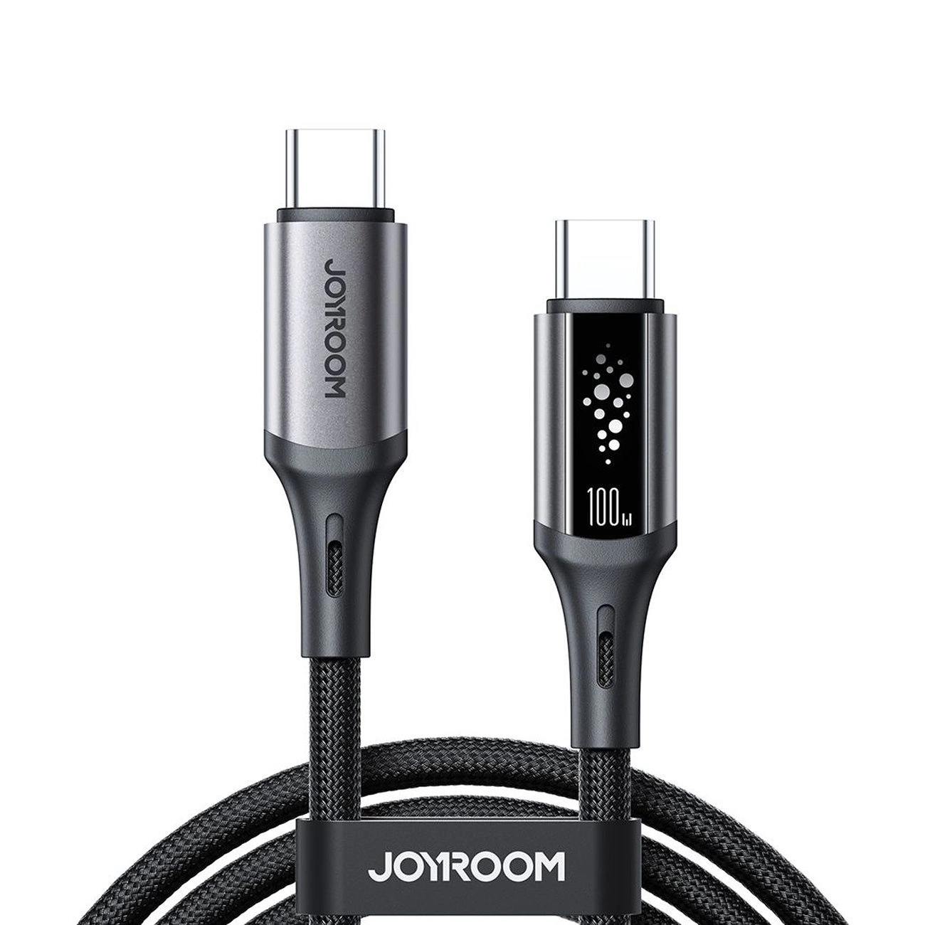 Kabel za prenos podatkov in polnjenje USB-C - USB-C Joyroom S-A60 StarTalk, 100W, 1.2m, črn
