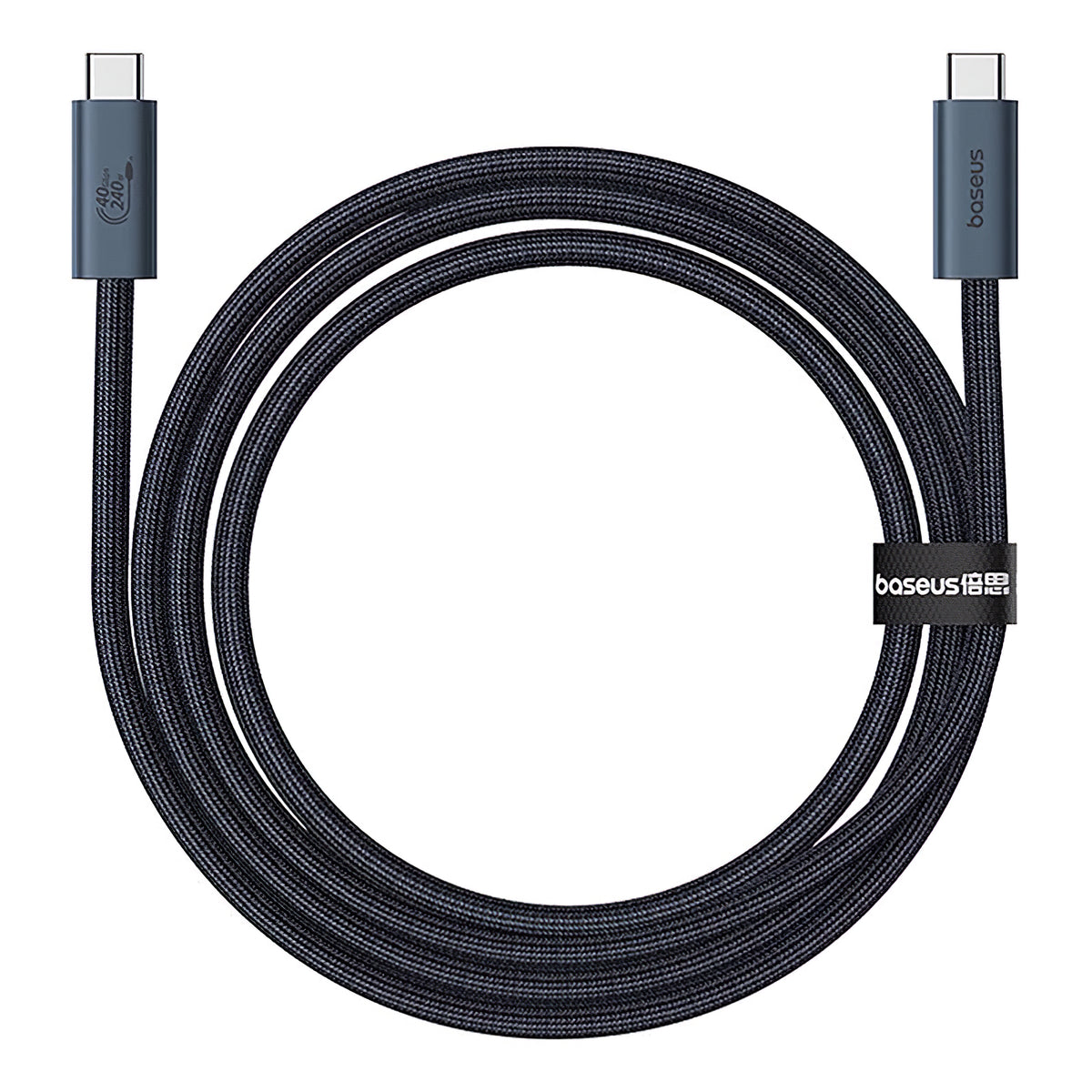 Kabel za podatke in polnjenje USB-C - USB-C Baseus Flash Series II, 240W, 1m, črn P10311803111-00