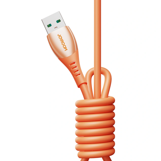 Kabel za podatke in polnjenje USB-C - Lightning Joyroom S-A59 Vibrant, 30W, 1.2m, Oranžen
