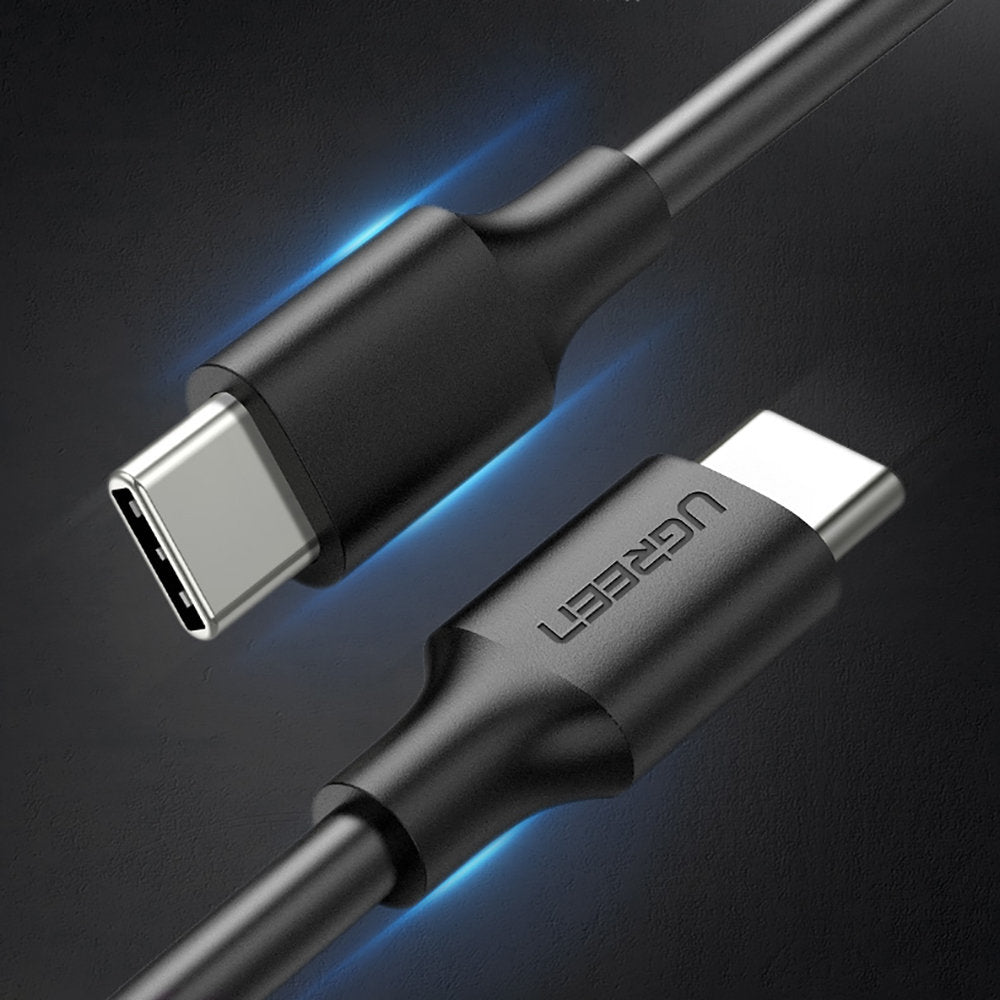 Kabel za prenos podatkov in polnjenje USB-C - USB-C UGREEN US286, 60W, 1m, črn