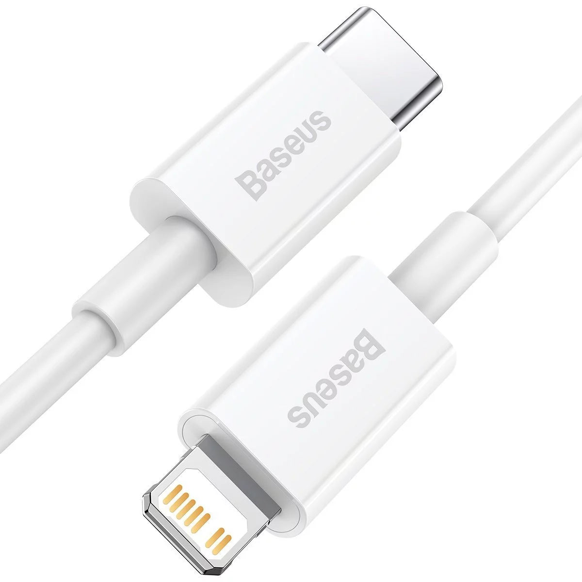 Kabel za podatke in polnjenje USB-C - Lightning Baseus Superior Series, 20W, 1.5m, Bel CATLYS-B02
