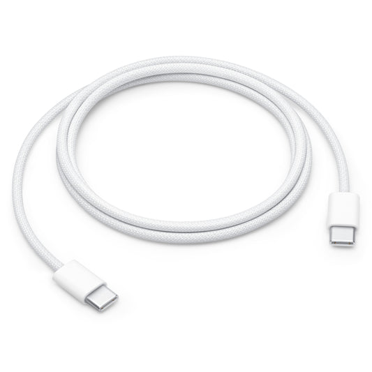Podatkovni in polnilni kabel USB-C - Apple USB-C, 60 W, 1 m, bel MQKJ3ZM/A