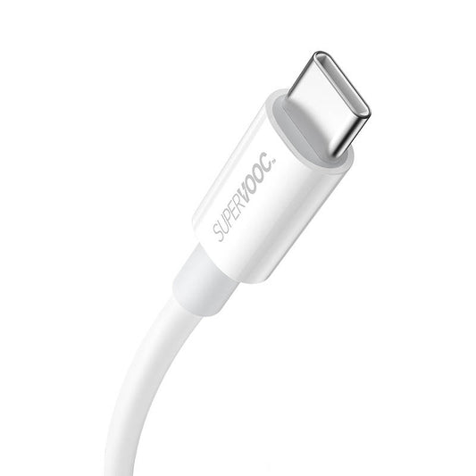Kabel za prenos podatkov in polnjenje Baseus Superior Series USB-A z USB-C, 65 W, 2 m, bel CAYS000901