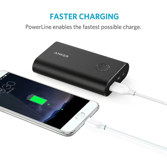 Anker PowerLine podatkovni in polnilni kabel USB-A na USB-C, 18 W, 0,9 m, bel A8163021