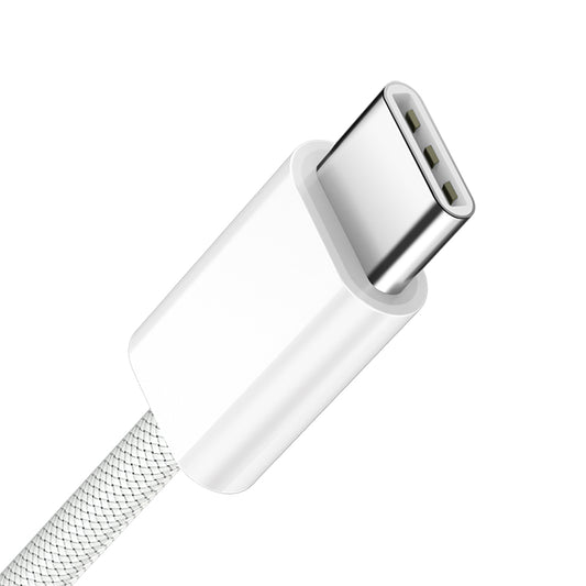 Kabel za podatke in polnjenje USB-C - USB-C BWOO BO-X284, 60W, 1m, Bel