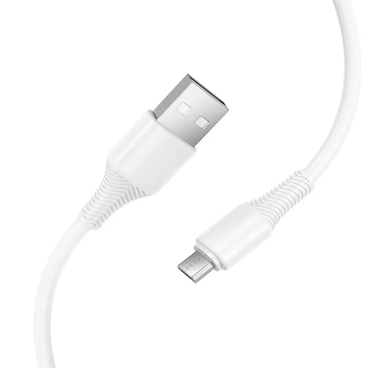 Kabel za podatke in polnjenje USB-A - microUSB HOCO X120, 18W, 1m, Bel