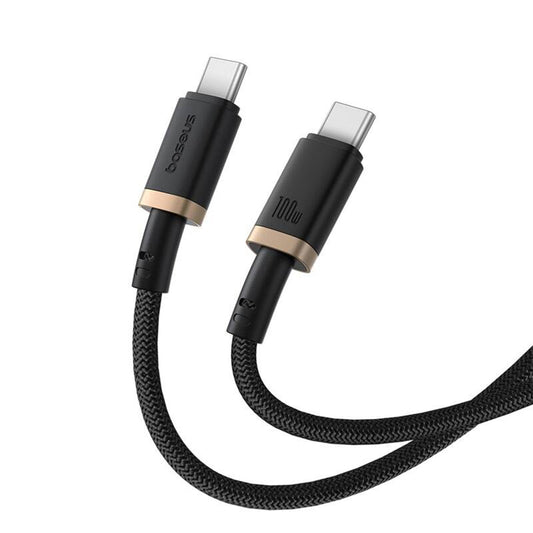 Kabel za podatke in polnjenje USB-C - USB-C Baseus Dura Series, 100W, 2m, Zlat P10377803U01-03