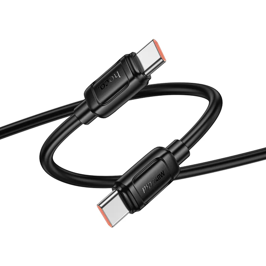 Kabel za podatke in polnjenje USB-C - USB-C HOCO X115, 240W, 1m, črn