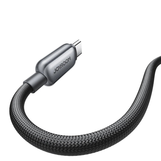 Kabel za podatke in polnjenje USB-C - USB-C Joyroom S-A55 StarFlight Display, 100W, 1.2m, črn