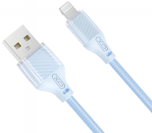 Kabel za podatke in polnjenje USB-A - Lightning XO Design NB291, 18W, 1m, Modra