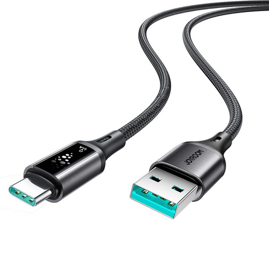 Kabel za podatke in polnjenje USB-A - USB-C Joyroom S-A60 StarTalk, 18W, 1.2m, črn